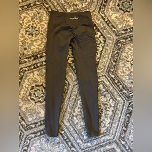 Aurola Amazon Gym Leggings, Brown, Size Small